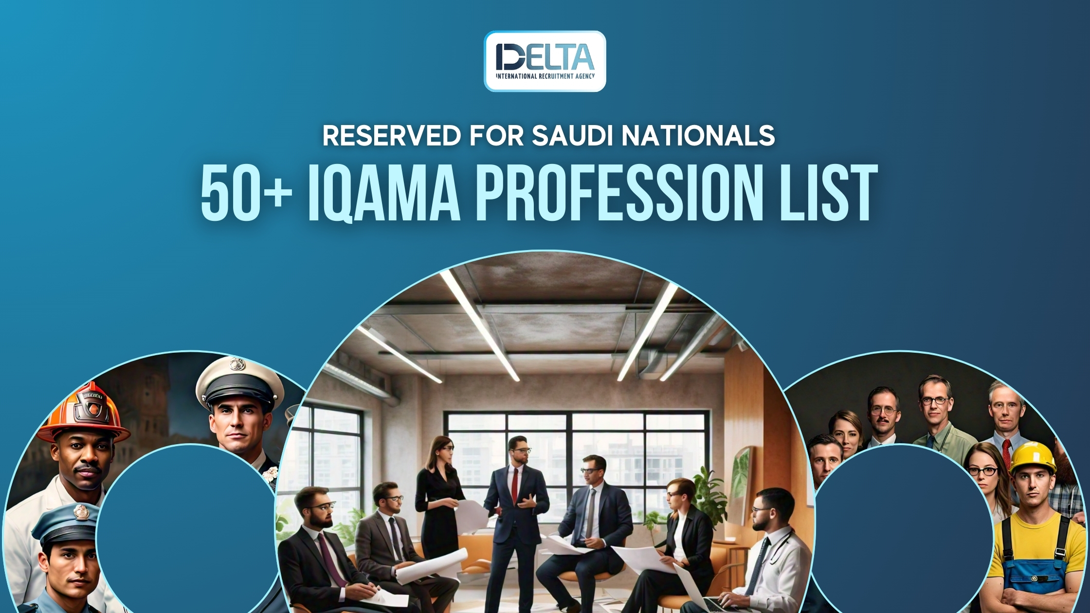 50+ Iqama Profession List Reserved for Saudi Nationals